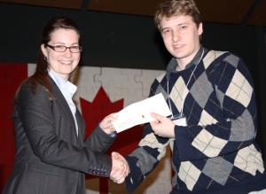 Amanda Dean (G) and Paul St-Aubin (D)