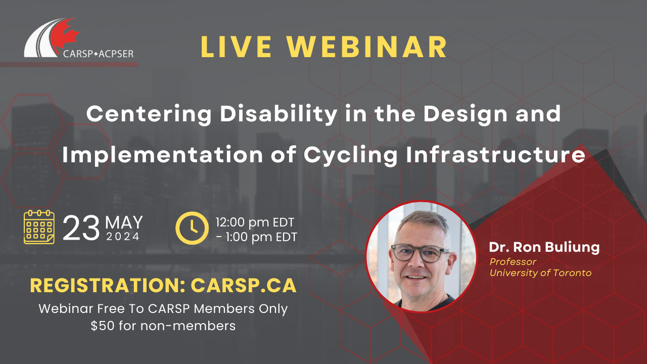 Banner image for webinar including the title, date, and speaker images and names: White and yellow text on a grey background with CARSP logo in the top left-hand side. 